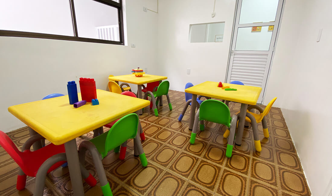 Foto do espaço recreativo